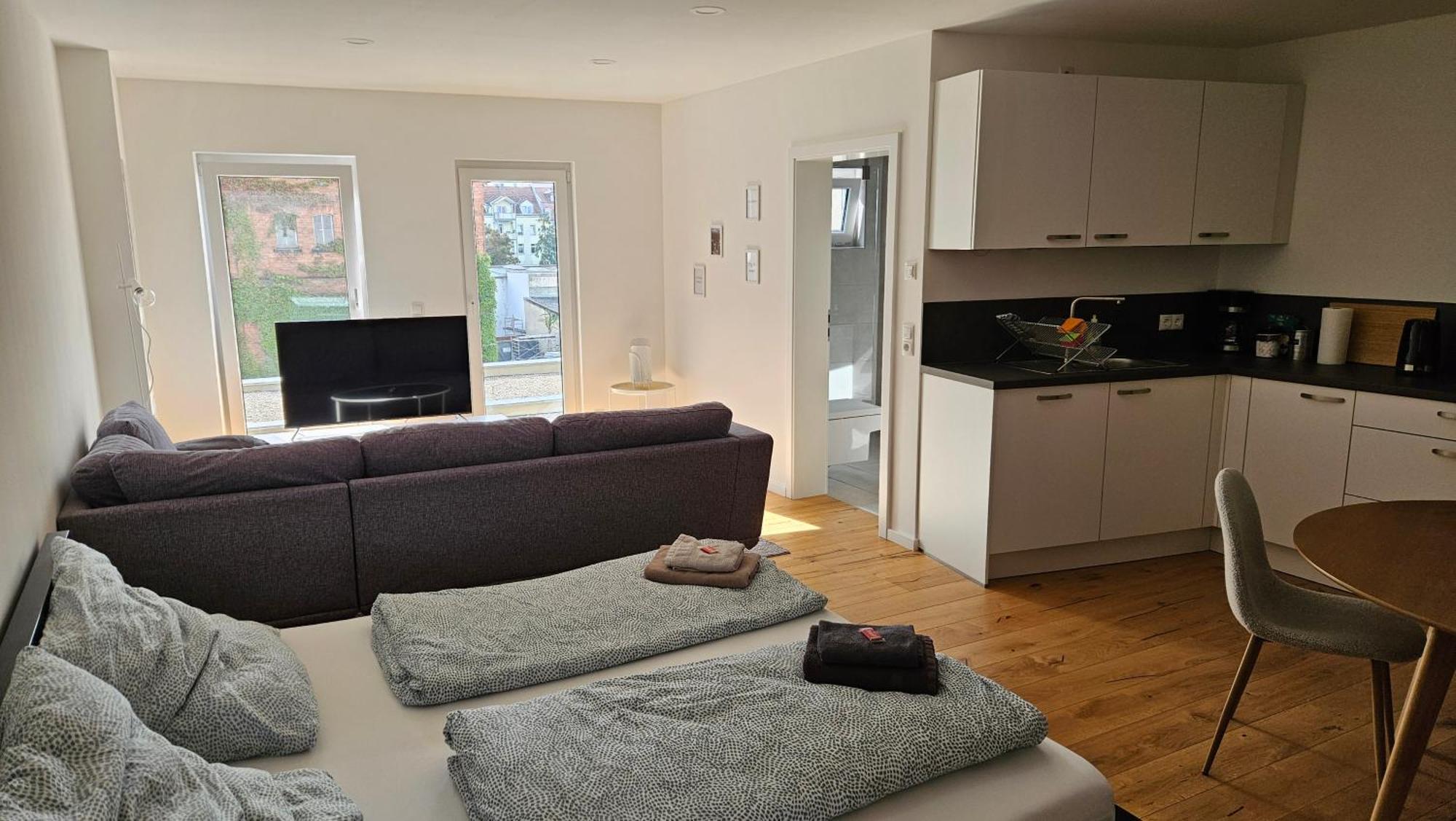 Apartment Ku28 Two Bamberg - Ruhig In Zentraler Lage Mit Parkplatz Exterior foto